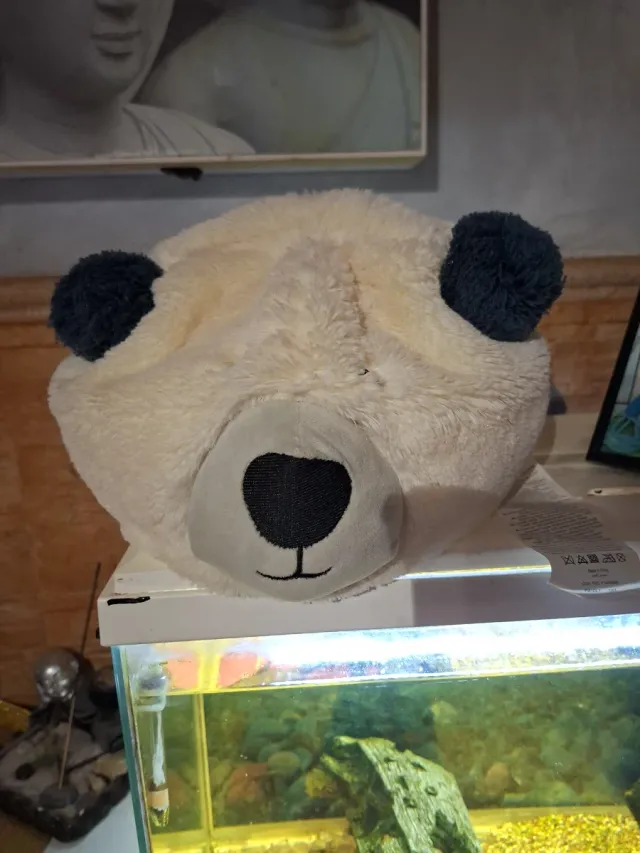 Porta tablet oso peluche.