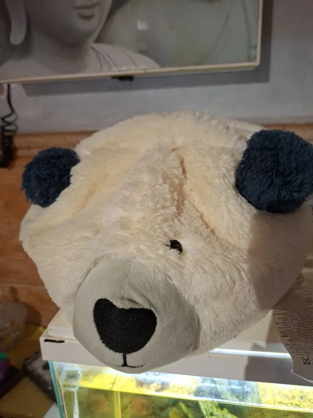 Porta tablet oso peluche.