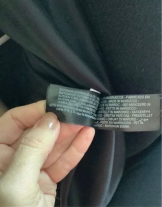 Abrigo Zara Lana Oversize.