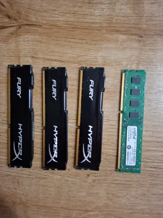 Memoria RAM HyperX Fury DDR3