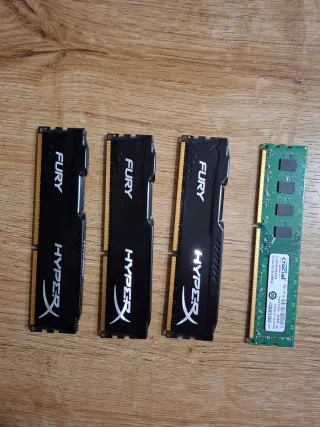 Memoria RAM HyperX Fury DDR3