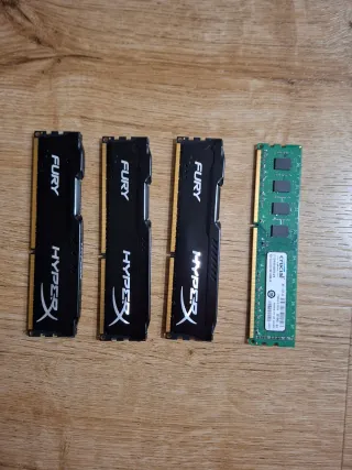Memoria RAM HyperX Fury DDR3