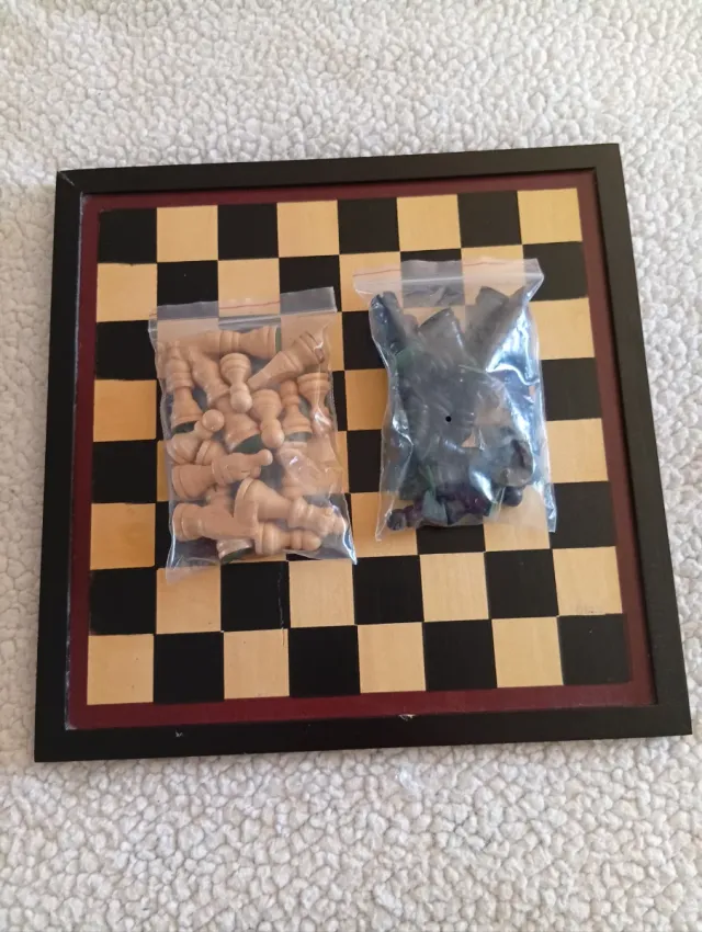 Ajedrez de madera