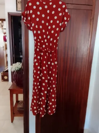 Mono largo lunares New Look