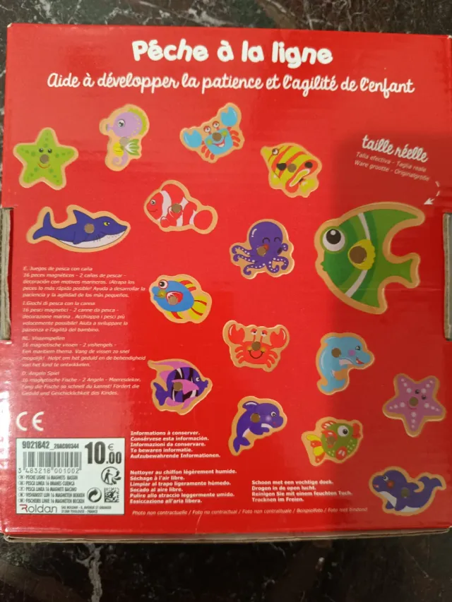 Gioco in legno pesca Roldan