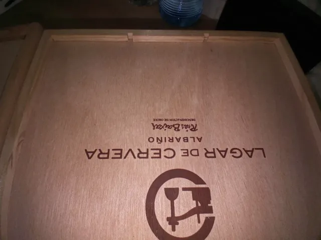 2 Cajas de Madera para Vino Protos y Lagar de Cerv