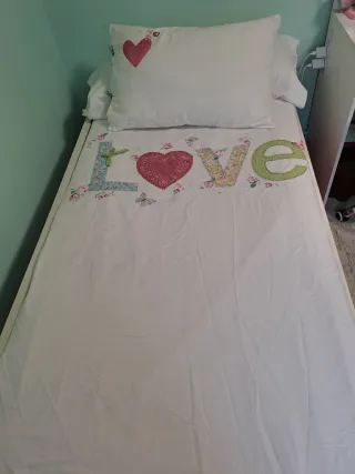 Funda nórdica individual Love