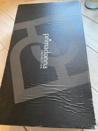 Stivali Primadonna tacco 7cm cognac n.37