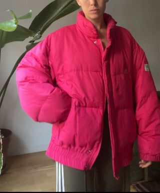 Chaqueta Kappa Vintage Rosa