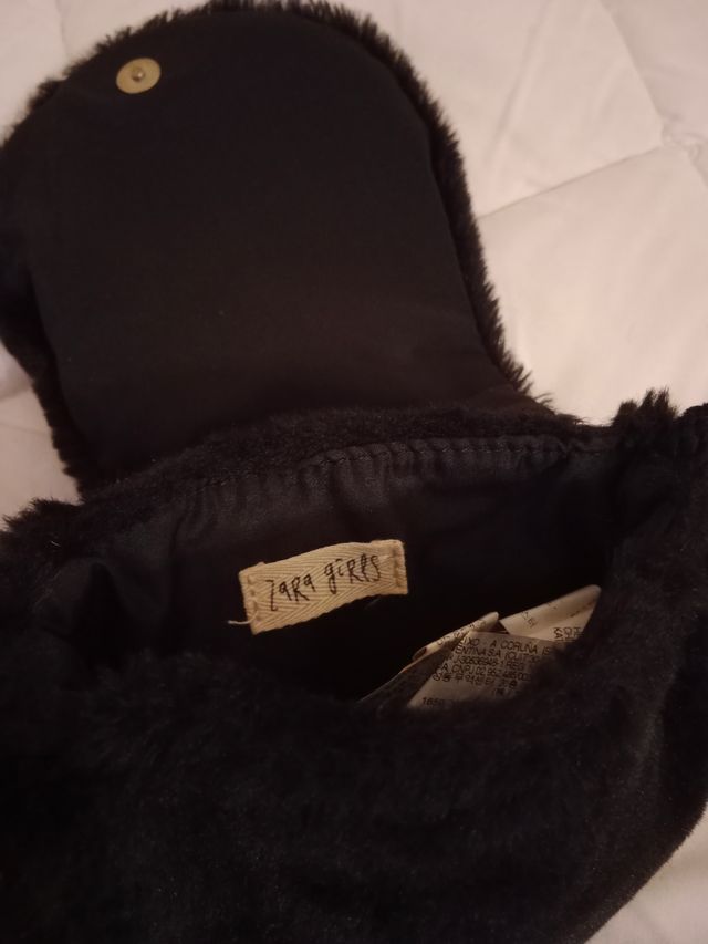 Bolso infantil peluche oso