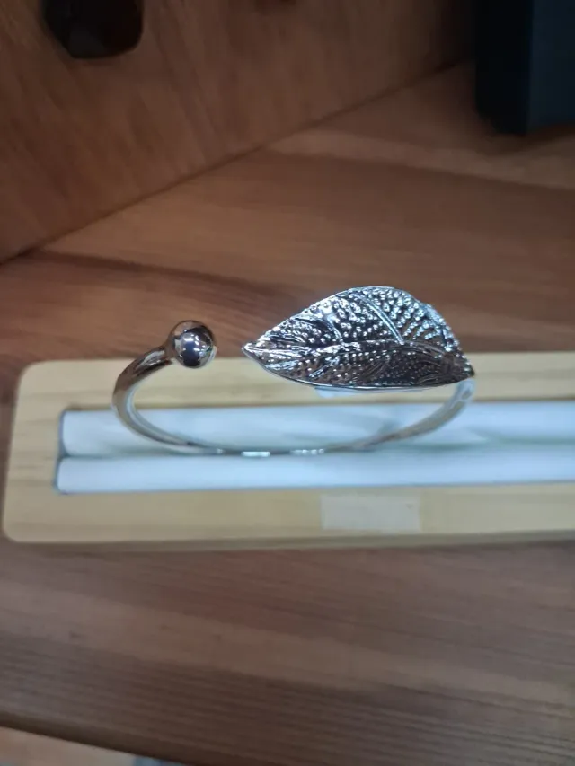 Pulsera Acero Inoxidable Hoja