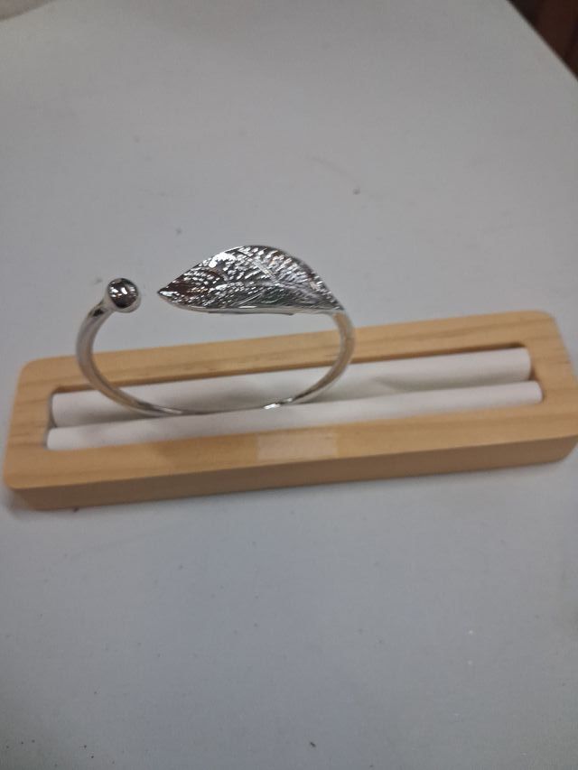 Pulsera Acero Inoxidable Hoja
