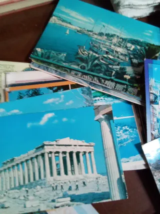 Cartoline vintage numero 61 pezzi