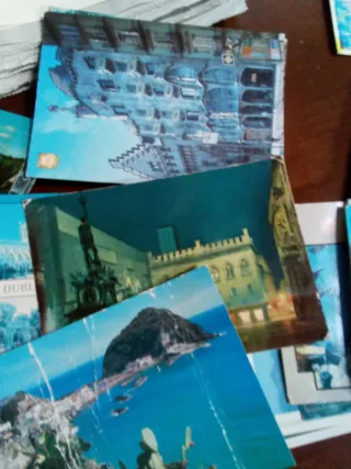 Cartoline vintage numero 61 pezzi