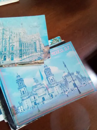 Cartoline vintage numero 61 pezzi