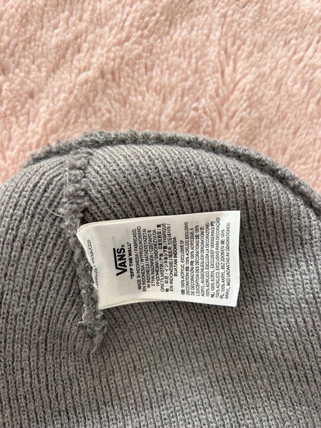 Gorro Vans Gris
