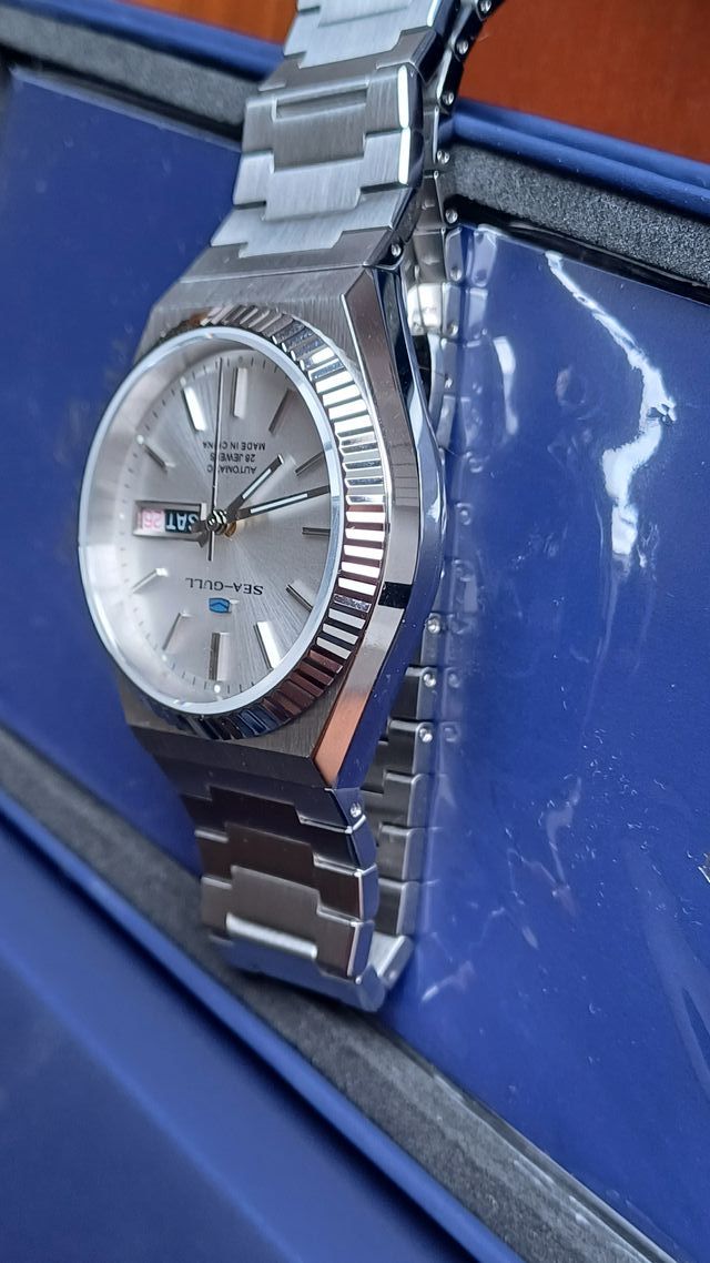 Reloj Sea-Gull Automático Plata