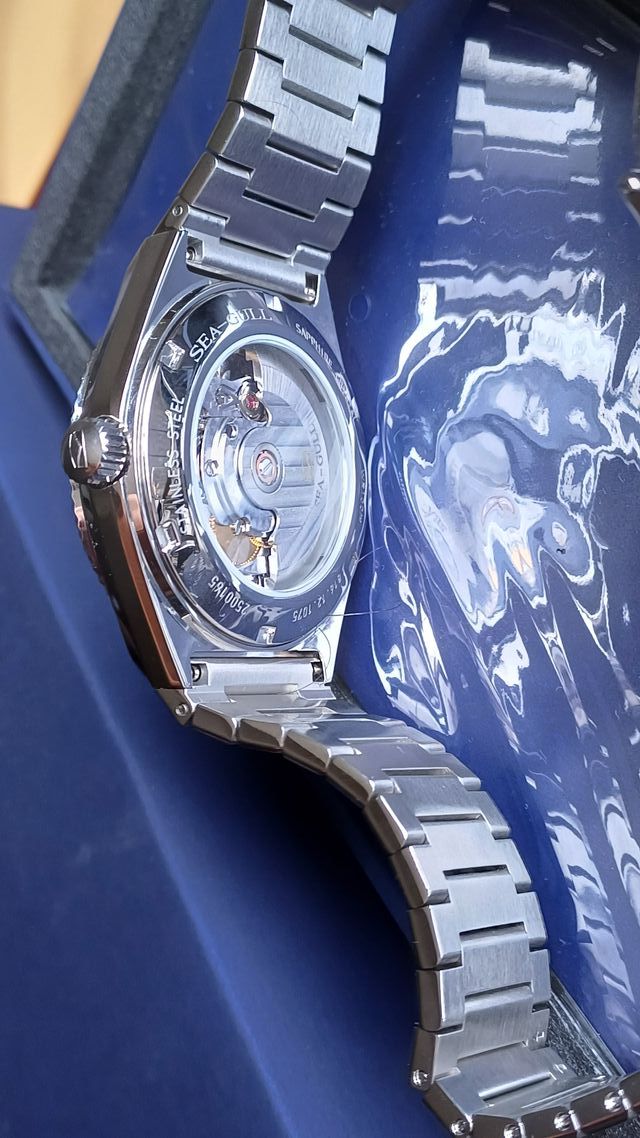 Reloj Sea-Gull Automático Plata
