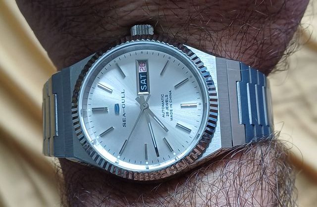 Reloj Sea-Gull Automático Plata