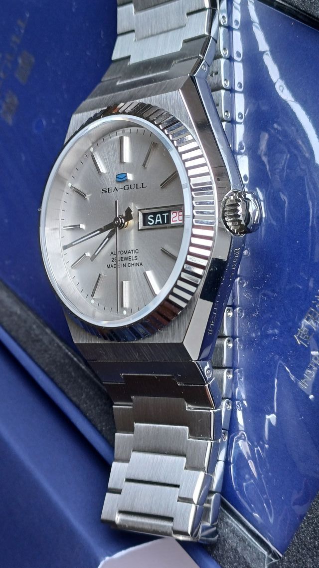 Reloj Sea-Gull Automático Plata