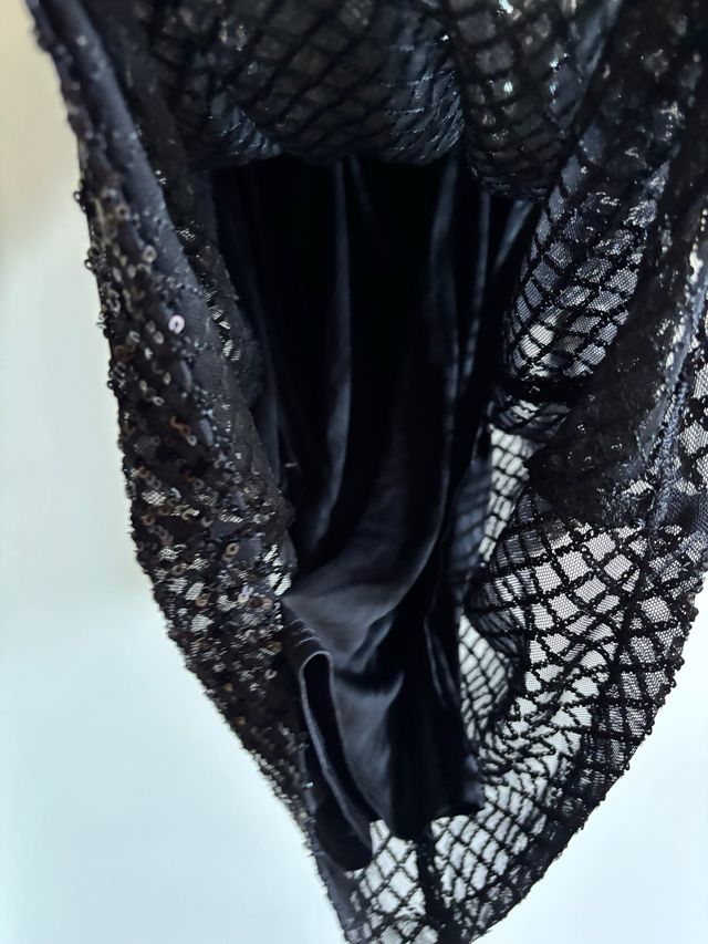 Vestido lentejuelas Zara