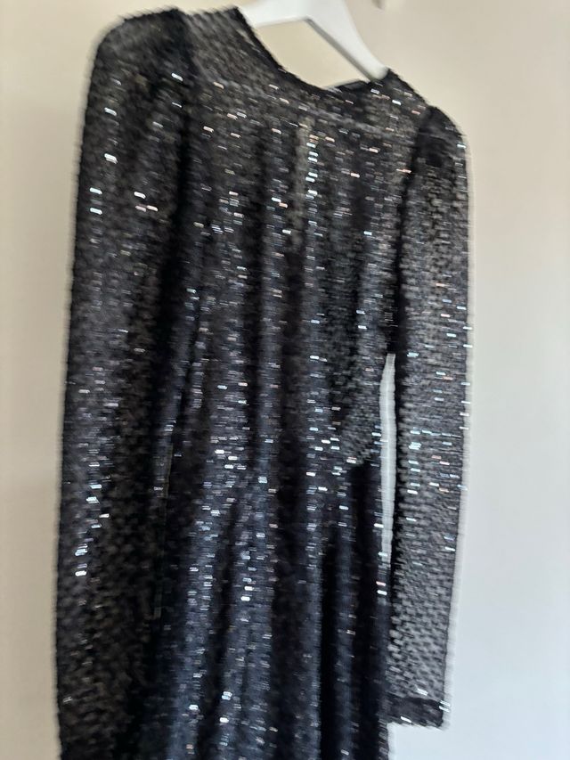 Vestido lentejuelas Zara