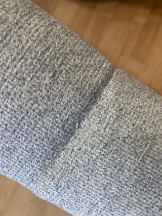 Cabecero Cama 150 Gris Tapizado