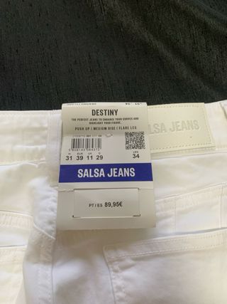 Vaqueros Salsa Blancos