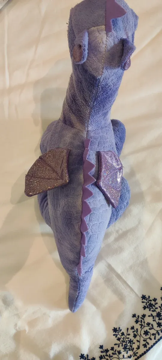 Peluche Dragón Morado Brillante
