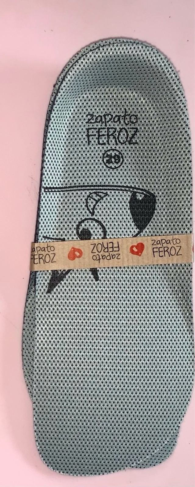 Plantillas Barefoot Zapato Feroz T29 y T30