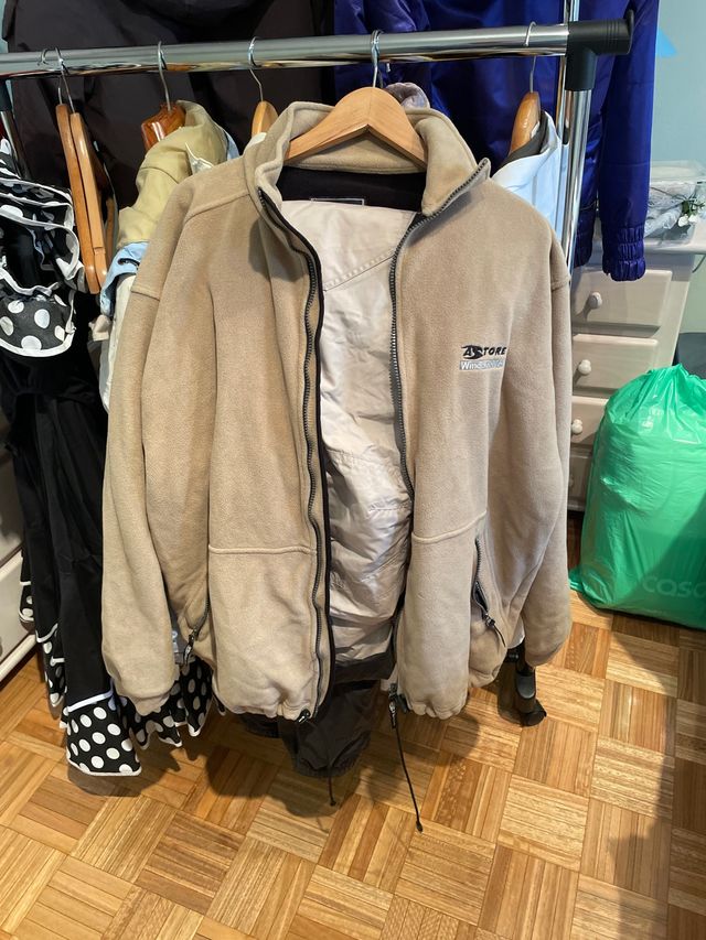 Conjunto de nieve beige hombre Talla L