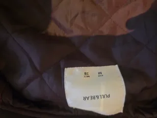 Cazadora Pull&Bear Talla M Granate