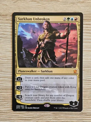 Sarkhan Unbroken - Magic The Gathering, ENG
