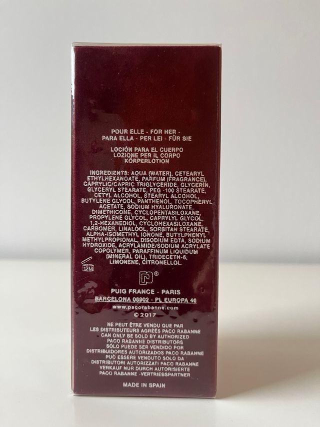 Paco Rabanne Black XS Loción Corporal 200ml