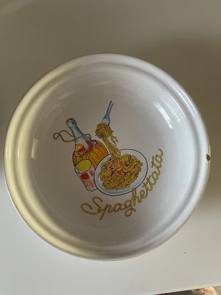 Set 6 ciotole Spaghettata più una zuppiera.