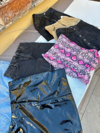 Abbigliamento ragazza teen ta TG S gonne shortjean