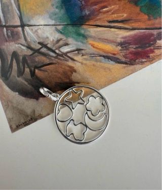 Colgante Tous Silueta Corazón Estrella Luna