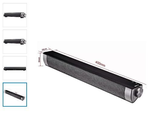 Barra Sonido Bluetooth Inalámbrica