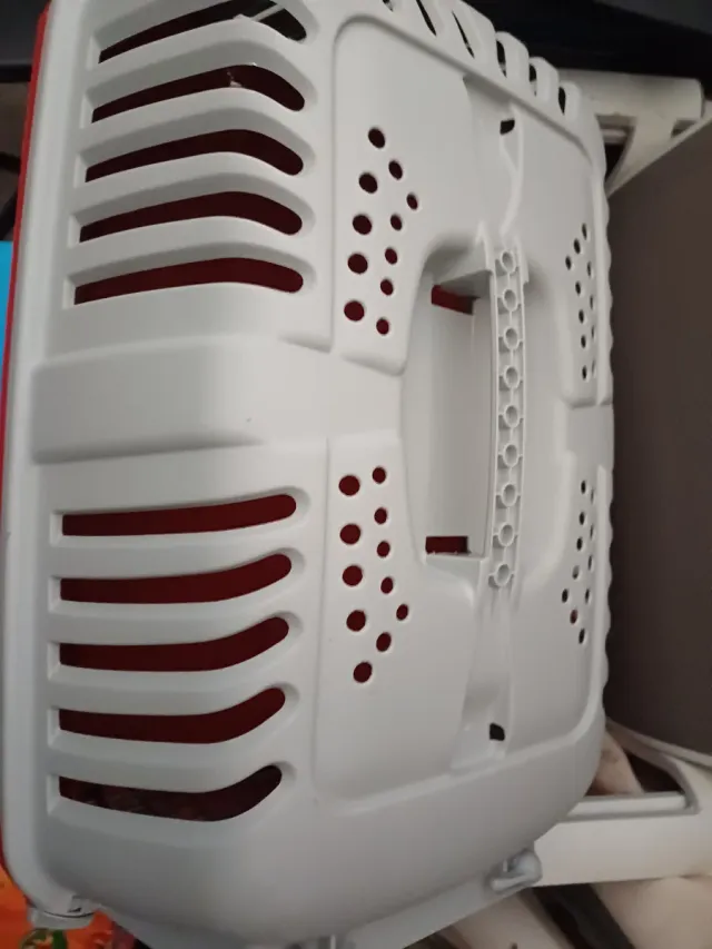 Transportín para mascotas blanco