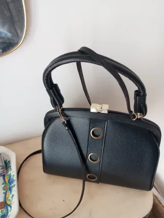 Borsa vintage nera