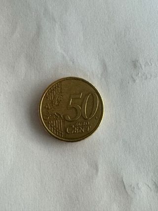 Moneta 0.50 cent.euro Lussemburgo 2010