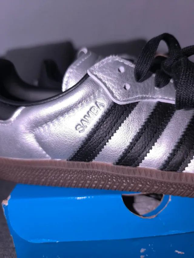 Adidas Samba OG W Plata Talla 39 1/3