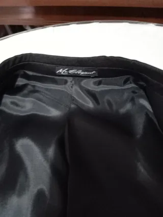 Chaqueta Americana Negra