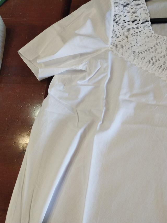 Camicia da notte uncinetto fatta a mano