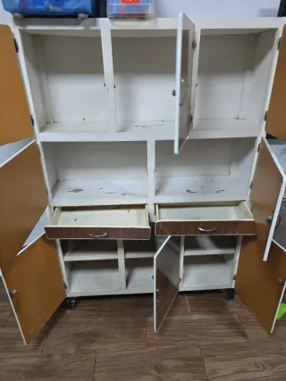 Mueble alacena antiguo madera