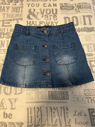 Falda vaquera Lee niña talla 9