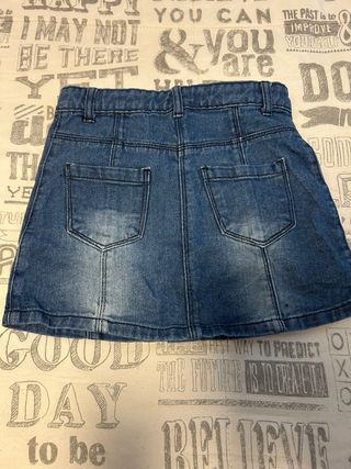 Falda vaquera Lee niña talla 9