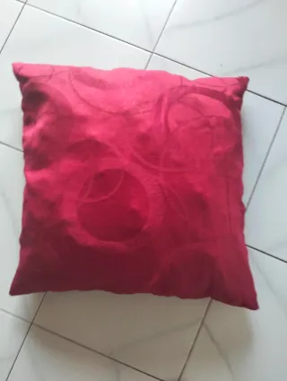 Cuscino grande rosso