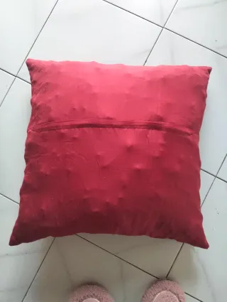 Cuscino grande rosso