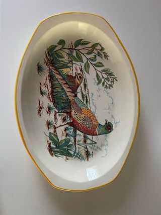 Piatto da portata con fagiano